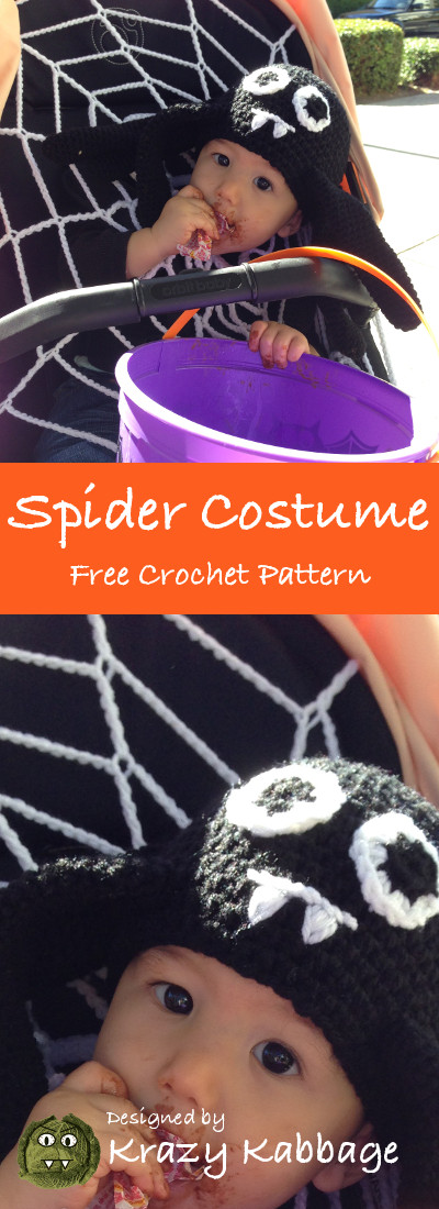 Halloween Spider Hat and Web Costume – Krazy Kabbage