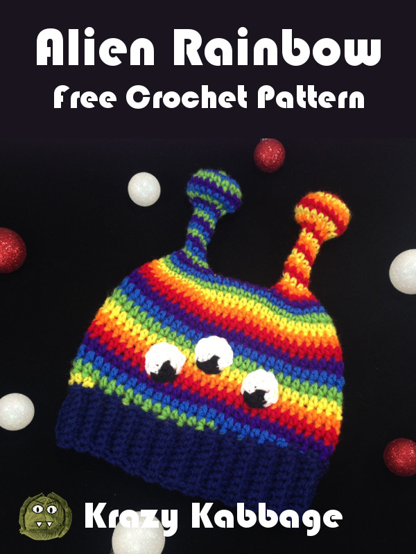 Rainbow Free Crochet Patterns – Krazy Kabbage
