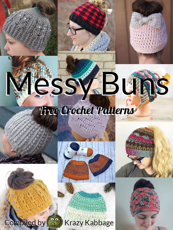 Crochet Hat Patterns - Daisy Cottage Designs