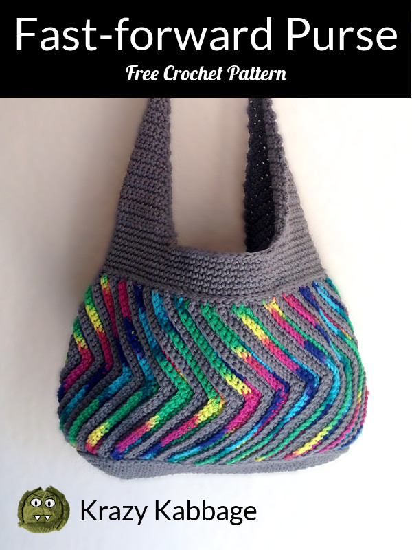 bag for crochet projects